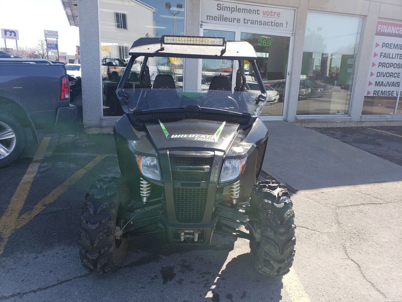 ARCTIC CAT WILD CAT 700 2017 Noir Longueuil, - photo #1