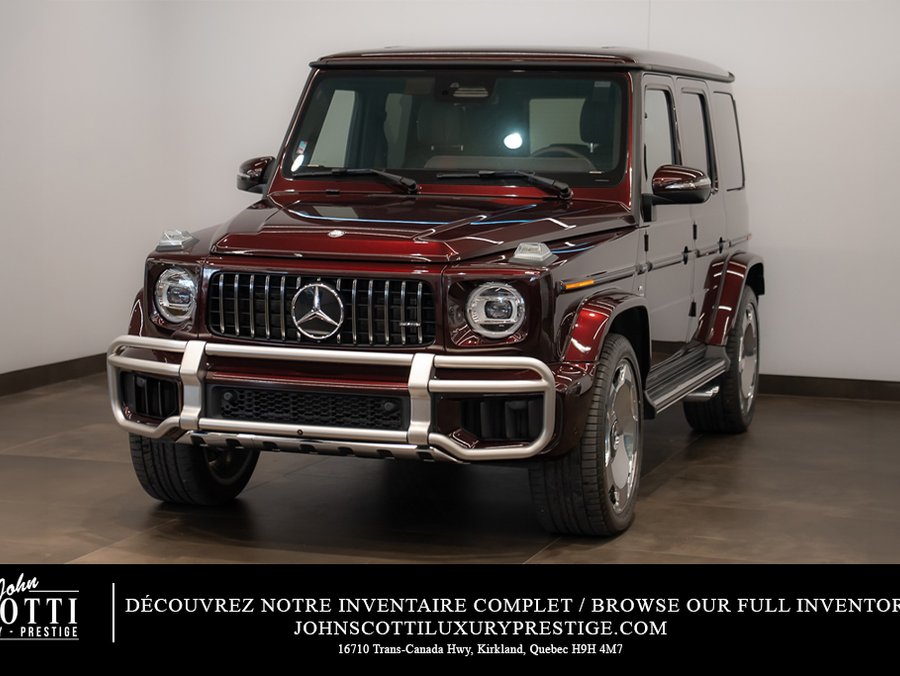 2026 Mercedes-Benz Classe-G G 63 AMG VUS 4MATIC Red