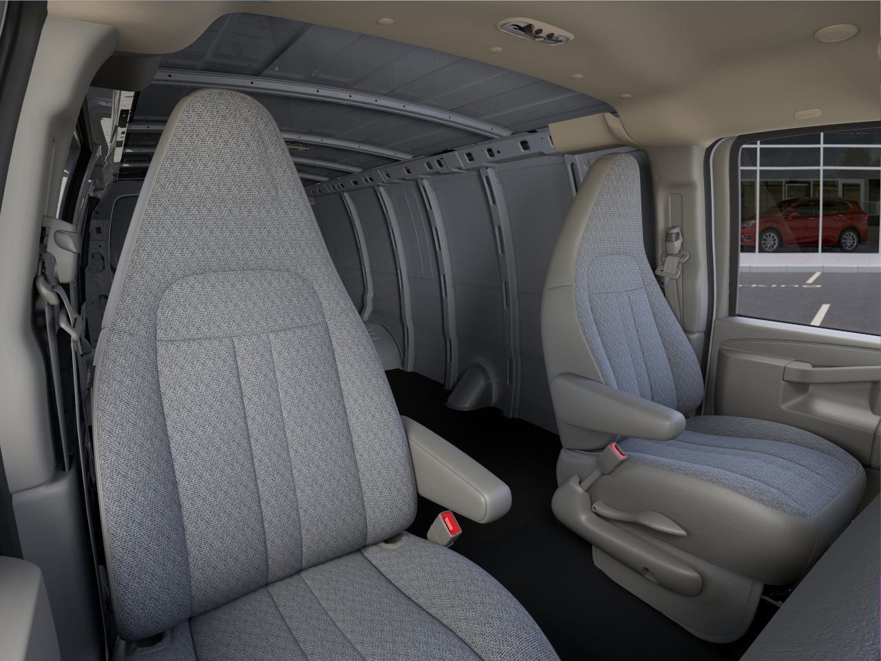 2024 GMC Savana Cargo Van Summit White Saint-Eustache - photo #15