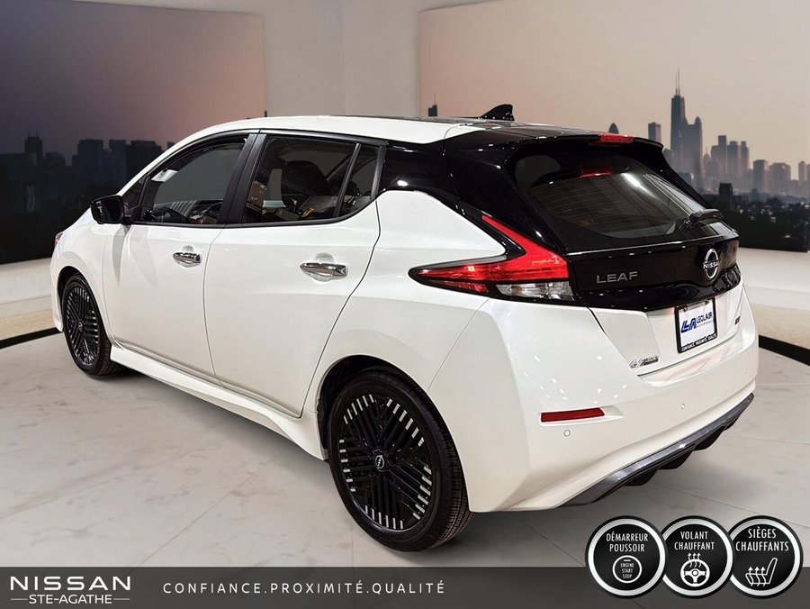 Nissan LEAF SV | 1 PROPRIÉTAIRE | BAS KILOMÉTRAGE | CAMÉRAS 360° | VOLANT CHAUFFANT 2024 Blanc