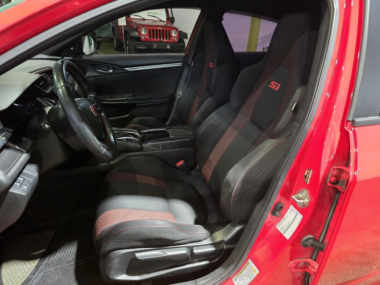 2020 Honda Civic Si berline Red  - photo #9