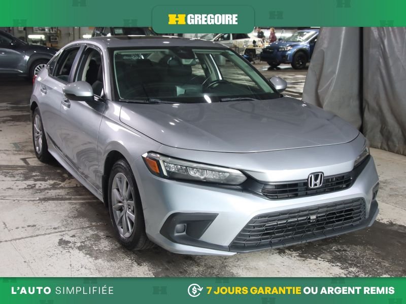 Honda Civic 822390 | EX AUTO A/C MAGS TOIT CAM RECUL BLUETOOTH 2022 Gris Laval - photo #0
