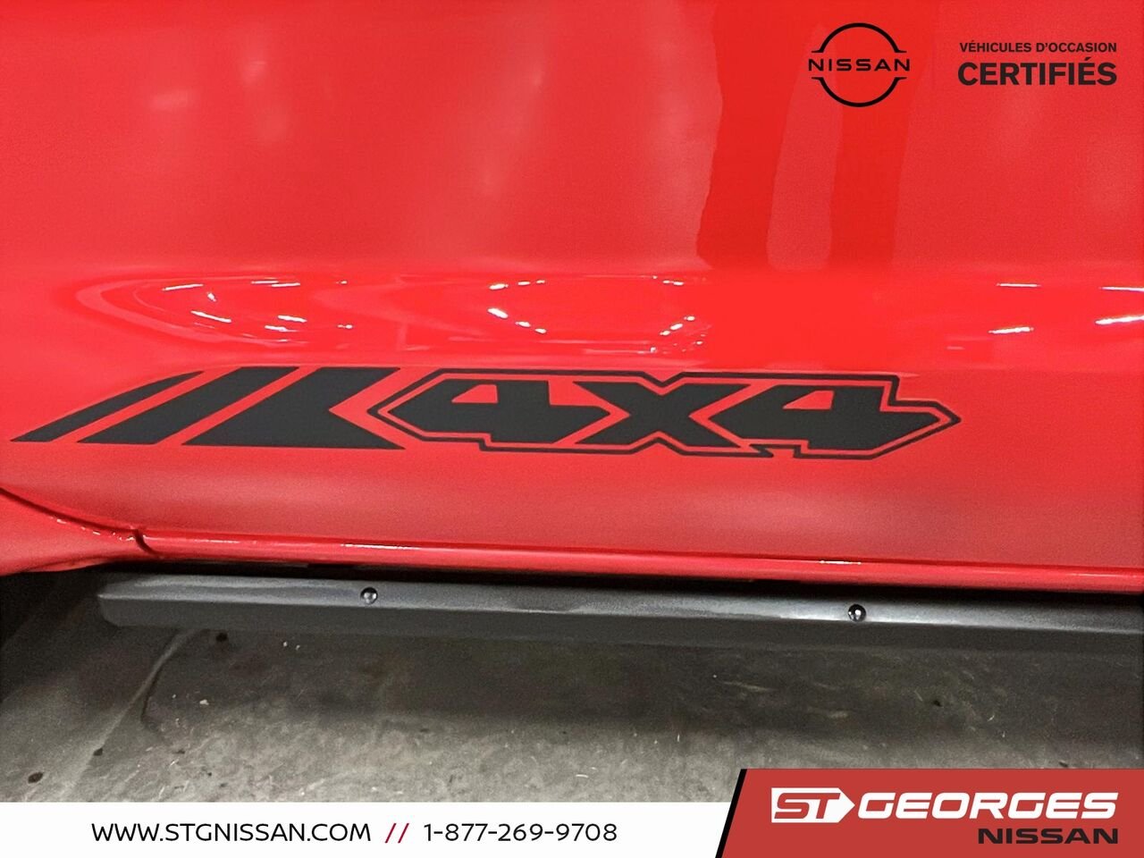 2024 Nissan Frontier Red Saint-Georges - photo #5