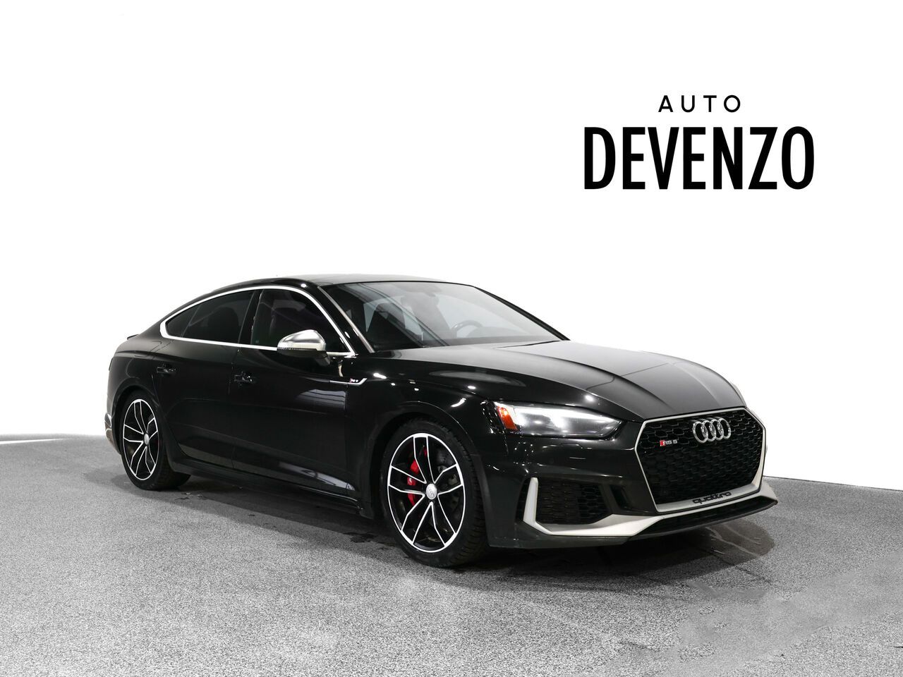 Black 2019 Audi RS 5 Sportback Sedan All-Wheel Drive Automatic