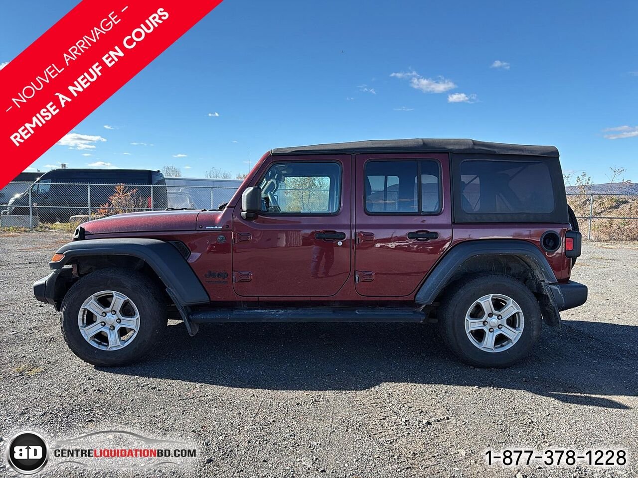 2022 Jeep Wrangler Unlimited Sport S 4x4 | BD0471 Red Granby - photo #10