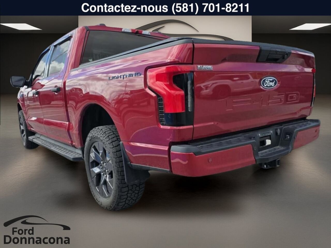 2024 Ford F-150 Lightning Red  - photo #6