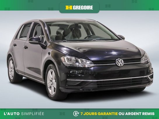 2021 Volkswagen Golf Comfortline AUTO AC NAV MAGS CAM RECUL BLEUTOOTH Black