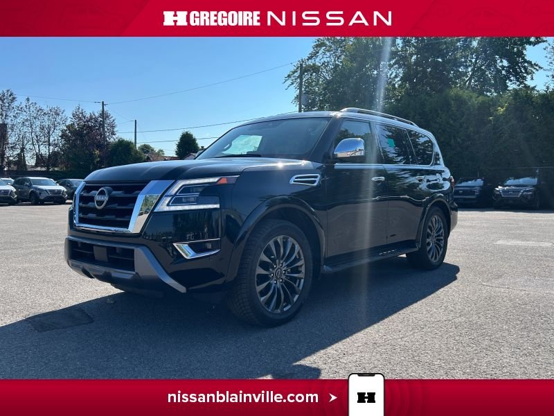 2024 Nissan Armada Black Saint-Eustache - photo #7