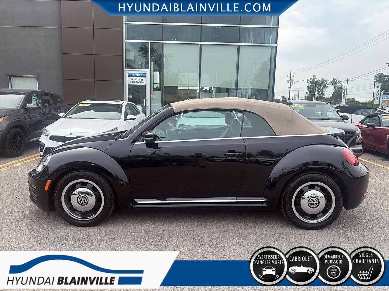 Volkswagen Beetle Décapotable 2018 Noir Blainville - photo #6