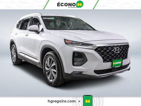 Hyundai Santa Fe Preferred AWD GR ÉLEC A/C BLUETOOTH CAMÉRA MAGS 2020 Blanc