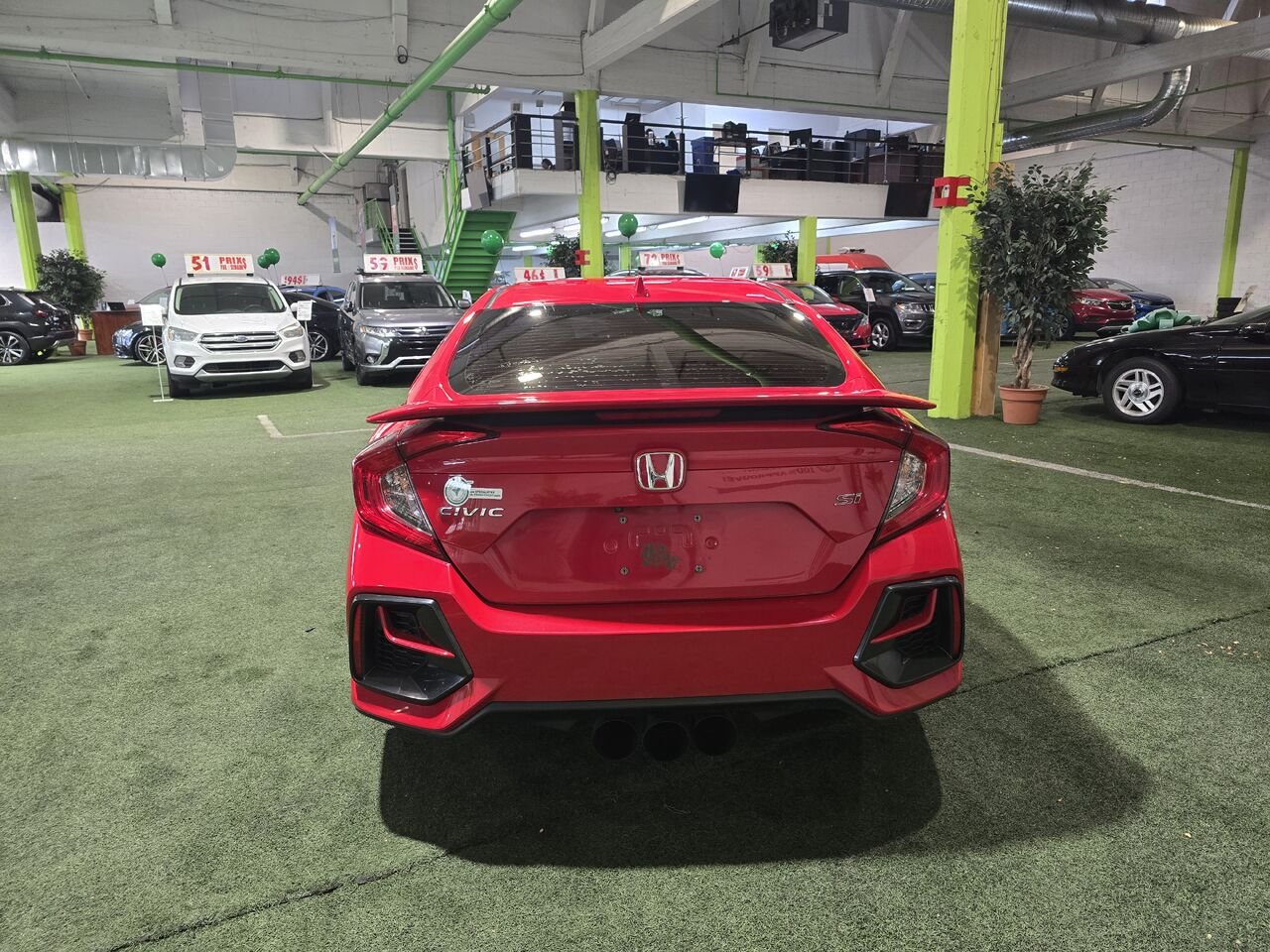 2020 Honda Civic Si berline Red  - photo #4