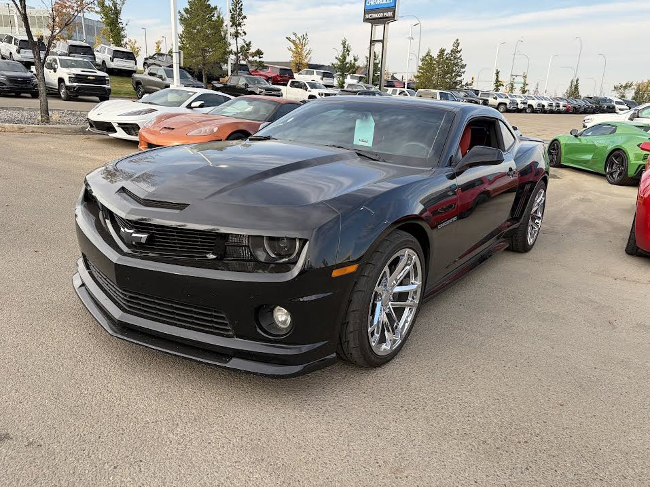 2011 Chevrolet Camaro 2dr Cpe 2SS Black Sherwood Park - photo #2