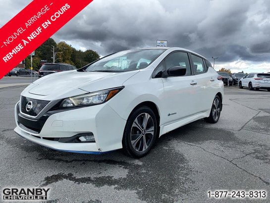 2019 Nissan LEAF SV PLUS à hayon White