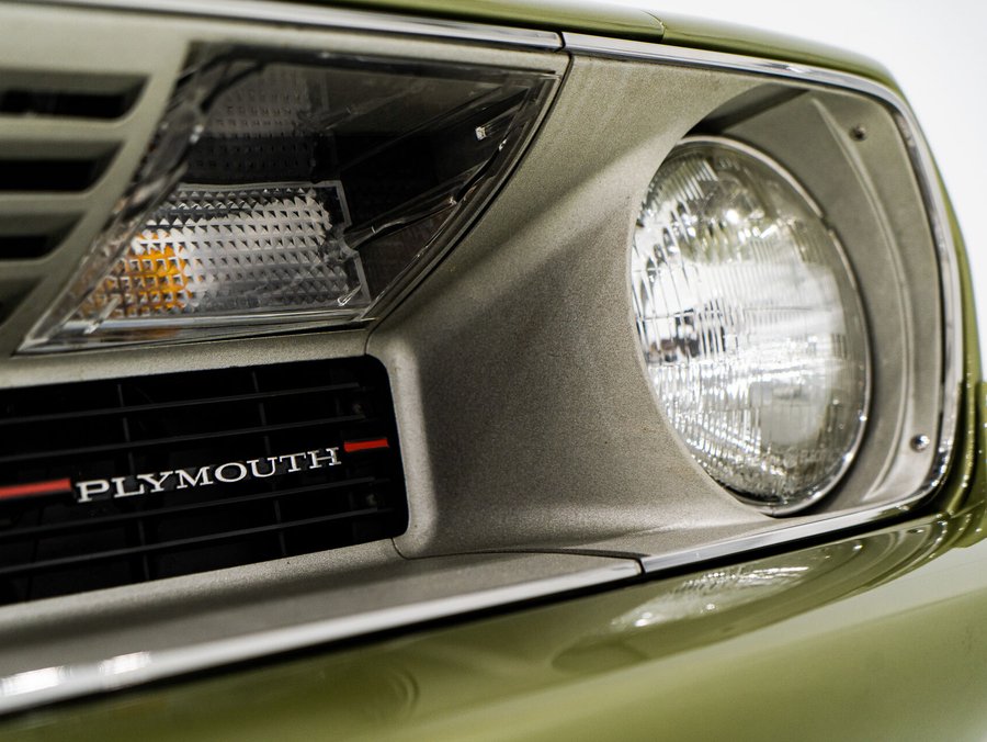 1970 Plymouth HEMI Cuda 1 Of 3 Used By Chrysler Of France Racing Division **PRICE IN USD** Green