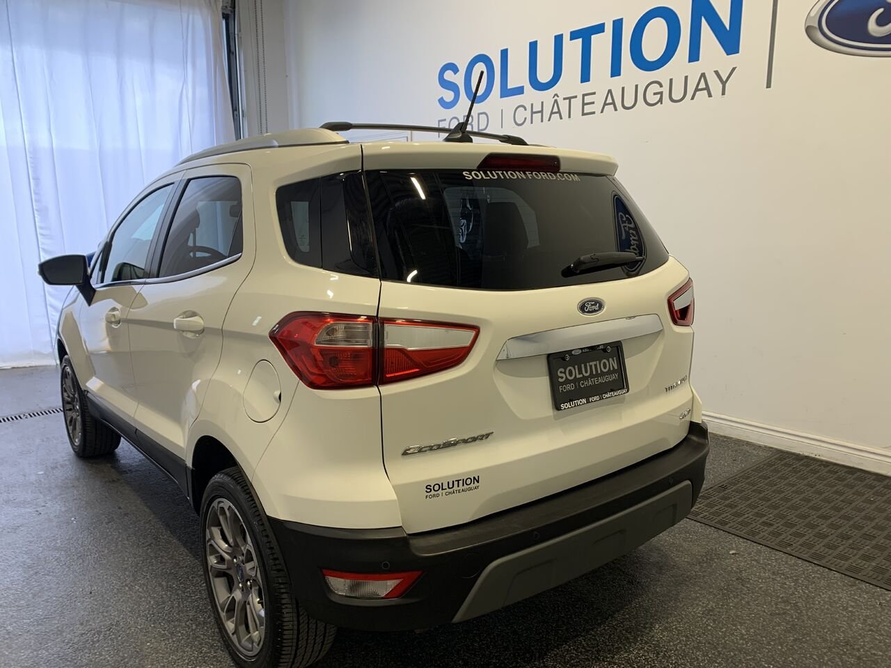2018 Ford EcoSport TITANIUM White Châteauguay - photo #7