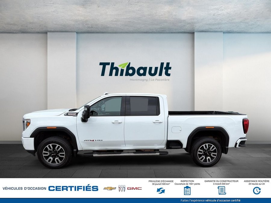 GMC SIERRA K25 AT4 cabine multiplace 4RM 159 po 2023 Blanc