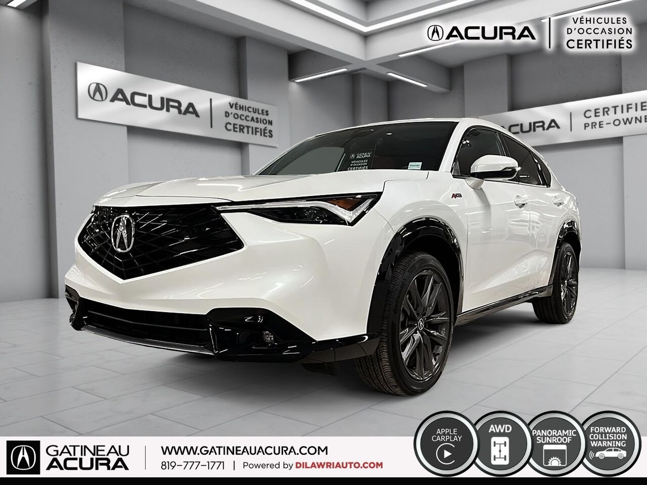 Acura ADX A-Spec AWD 2025 Blanc Gatineau - photo #0