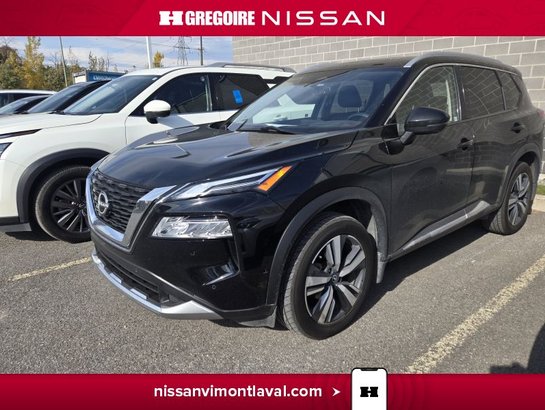 2023 Nissan Rogue Platinum AWD CUIR TOIT APARTIR DE 2.99% Black