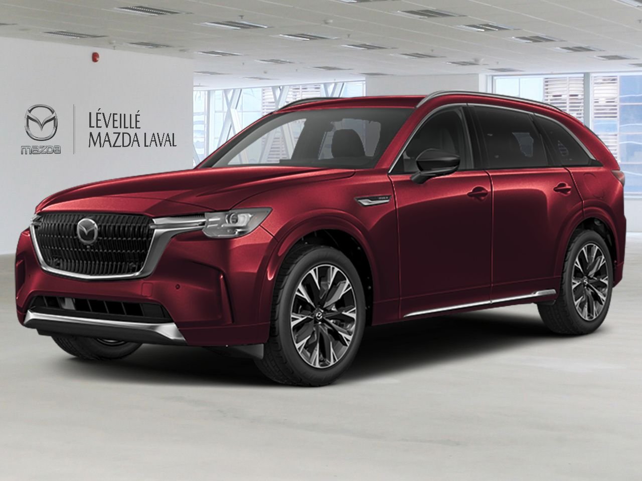Mazda CX-90 hybride rechargeable Signature TI 2026 Rouge Laval - photo #0
