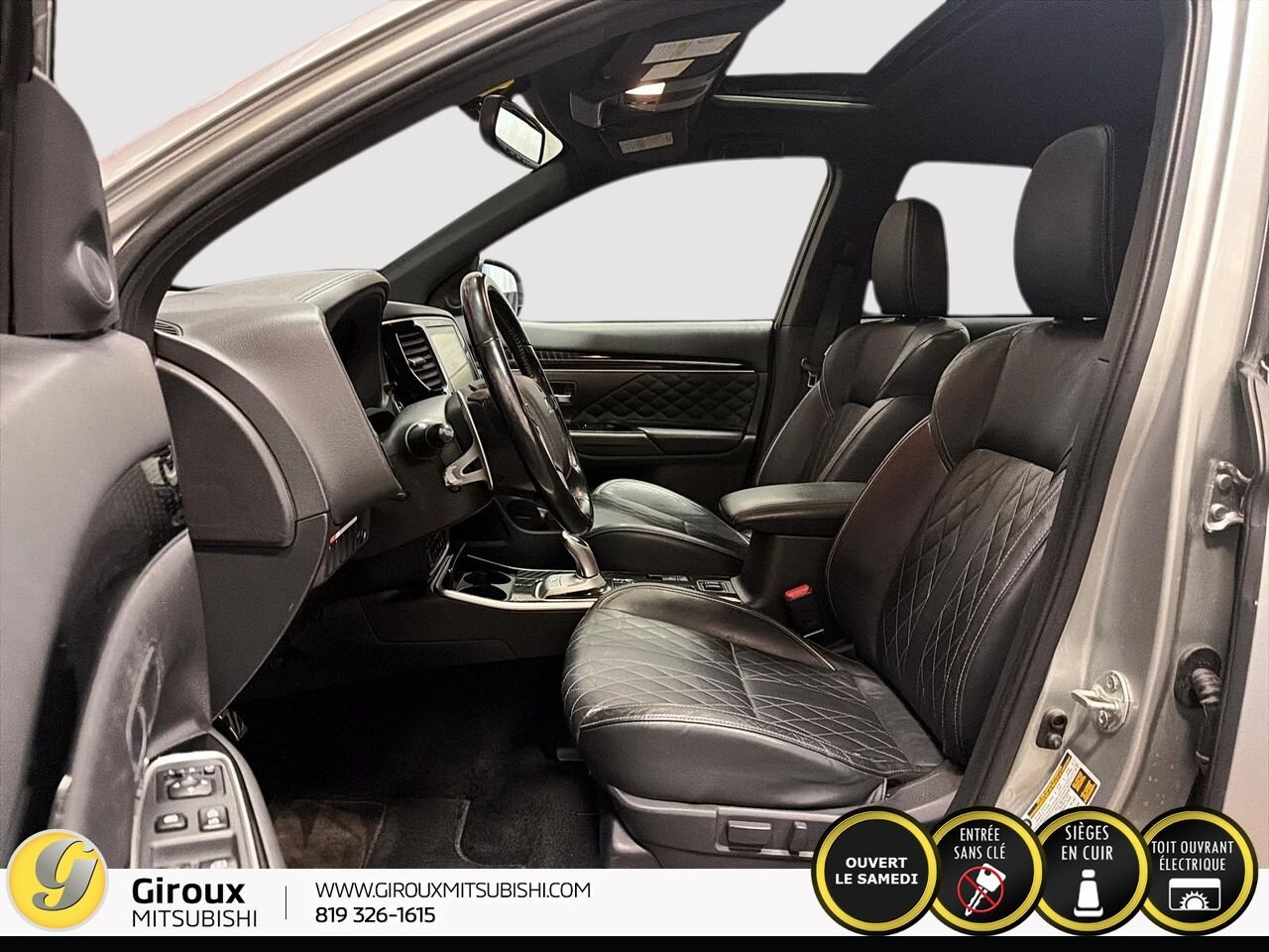 MITSUBISHI OUTLANDER PHEV BLACK EDITION 2022 Gris Sainte-Agathe-des-Monts - photo #8