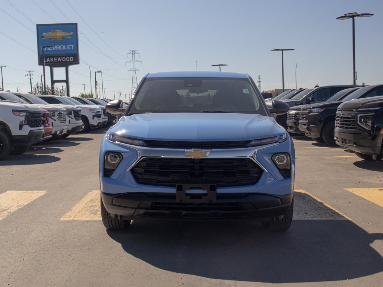 2024 Chevrolet Trailblazer AWD 4dr LS Blue Sherwood Park - photo #2