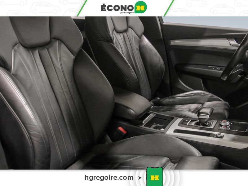 Audi Q5 822017 | Progressiv AWD CUIR TOIT BLUETOOTH CAMÉRA MAGS 2018 Gris Laval - photo #25