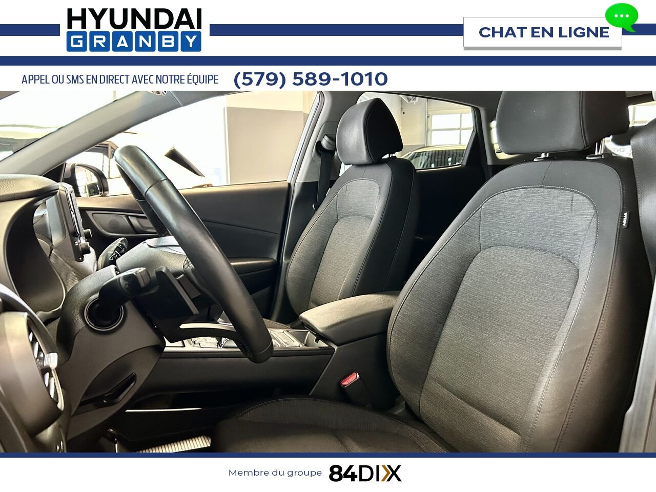 Hyundai Kona électrique 2021 Gris Granby - photo #10