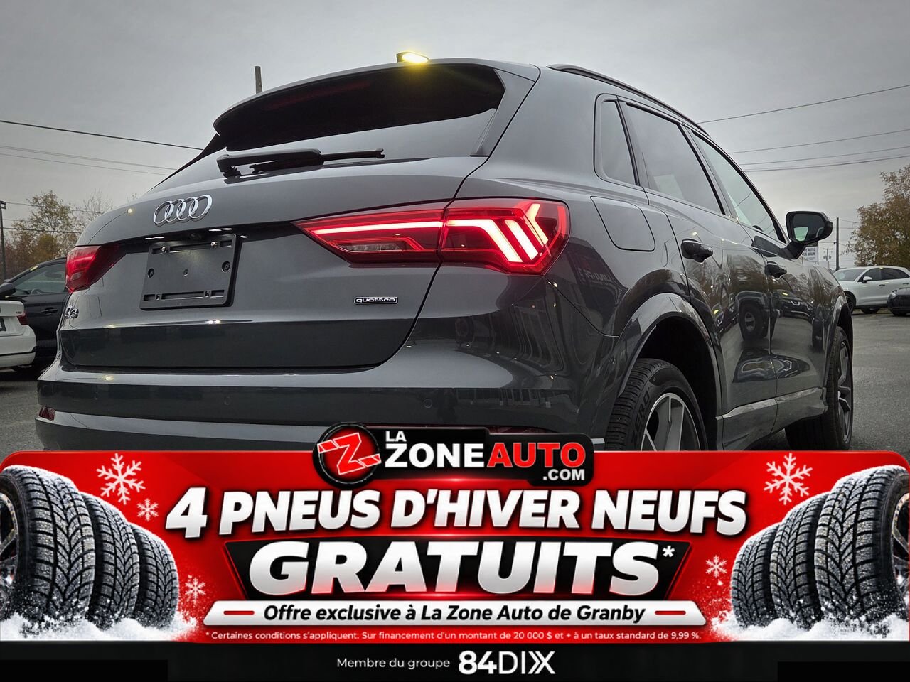 Audi Q3 2023 Gris Granby - photo #6