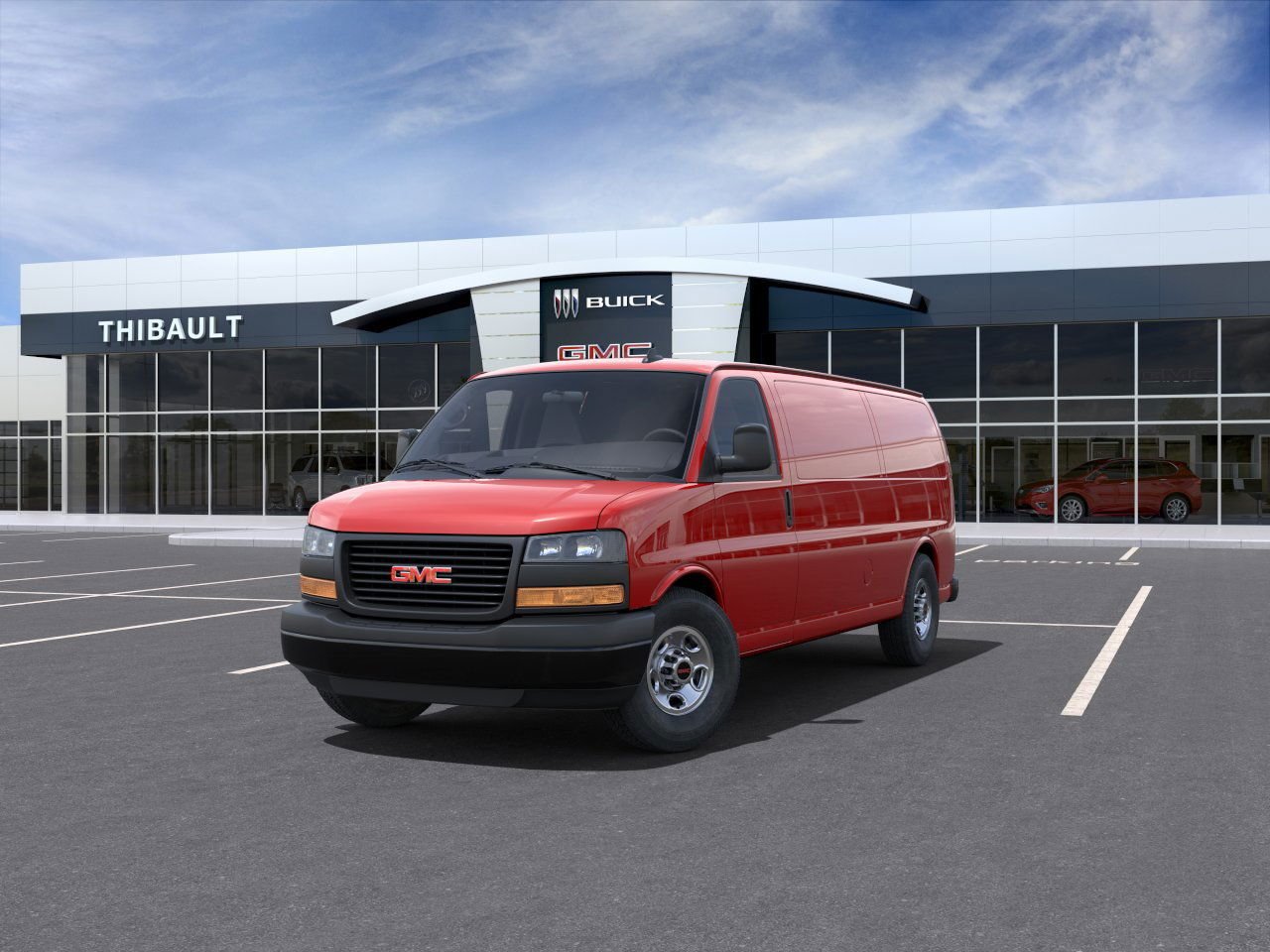 2024 GMC Savana Cargo Van Cardinal Red Saint-Eustache - photo #7
