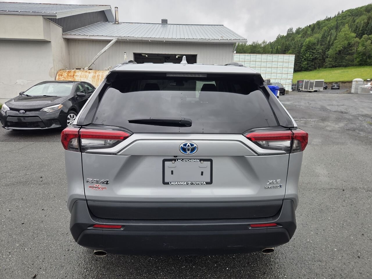 Toyota RAV4 hybride XLE TI 2023 Ciel argent métallisé Lac-Etchemin - photo #3