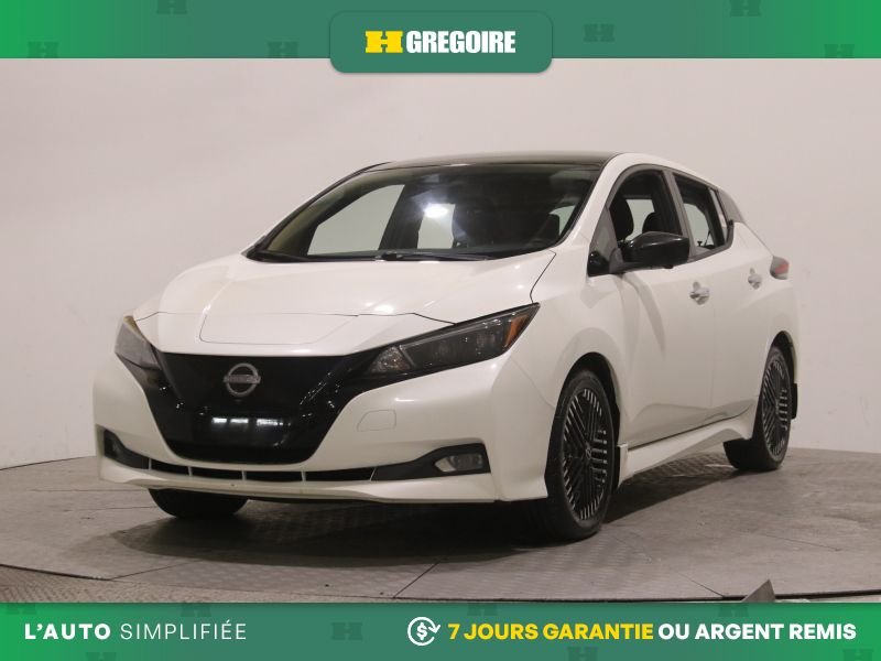 2023 Nissan Leaf White Laval - photo #2