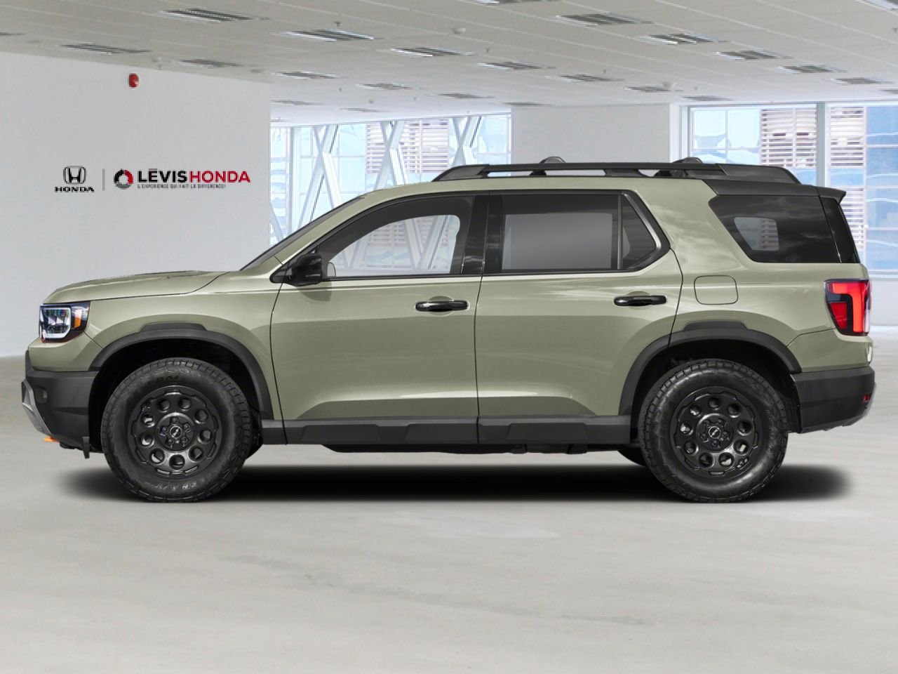 2026 HONDA Passport TrailSport Touring Blackout TI Ash Green Metallic Lévis - photo #1