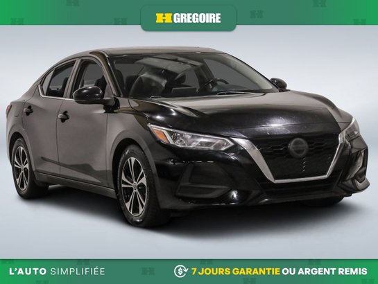2021 Nissan Sentra SV AUTO AC TOIT GR ELECT MAGS CAM RECUL BLEUTOOTH Black