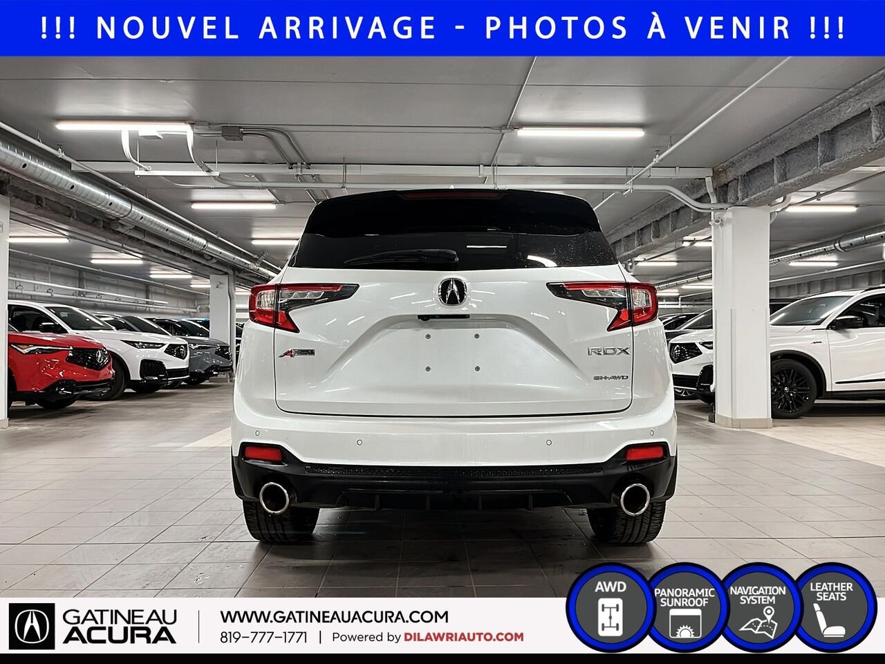 Acura RDX A-Spec SH-AWD 2023 Blanc Gatineau - photo #5