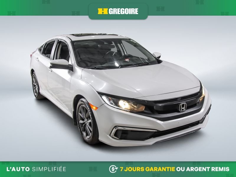 2021 Honda Civic White Laval - photo #0