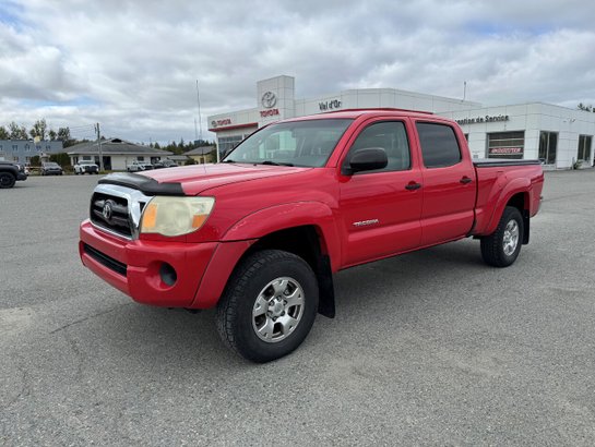 Toyota Tacoma Cabine double 4 RM V6, boîte automatique 2008 Rouge