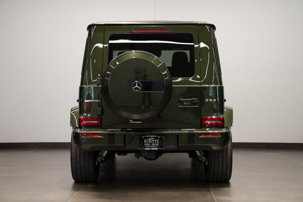 Mercedes-Benz Classe-G G 63 AMG 2027 Vert Kirkland - photo #4