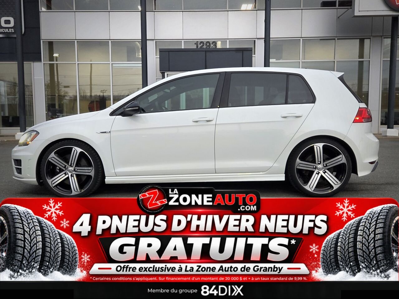 Volkswagen Golf R 2016 Blanc Granby - photo #2