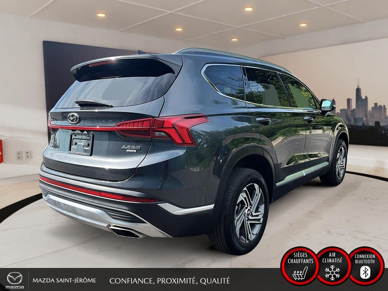 Hyundai Santa Fe 2023 Gris Ste-Agathe des Monts - photo #5