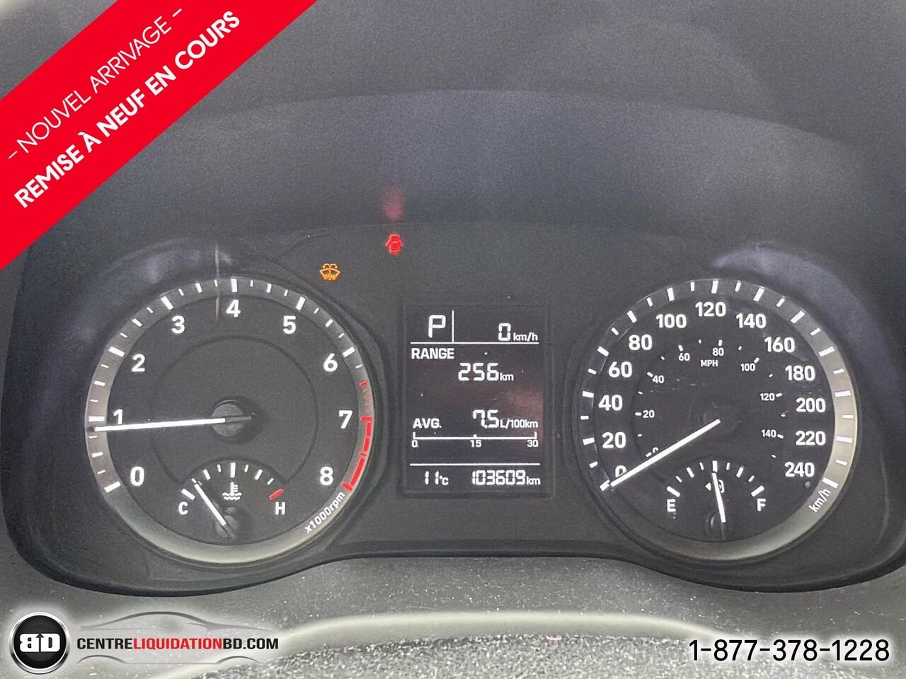 Hyundai Kona ESSENTIEL TI | BD0451 2019 Rouge Granby - photo #13