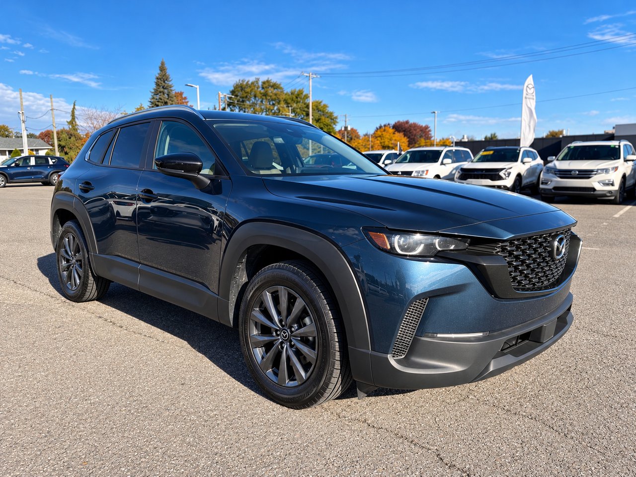 Mazda CX-50 GS-L 2024 Bleu Châteauguay - photo #3