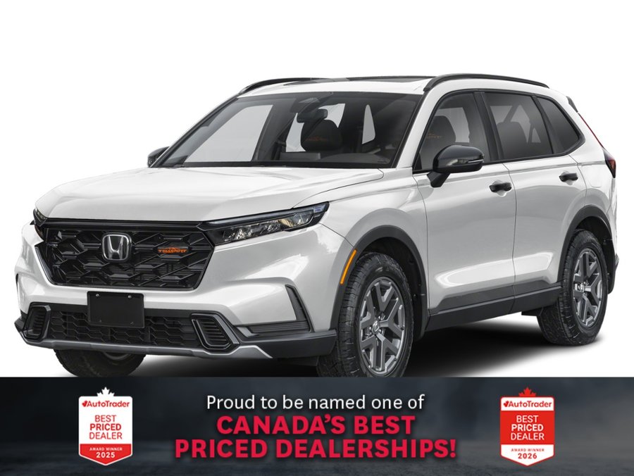 Honda CR-V hybride TrailSport AWD 2026 White