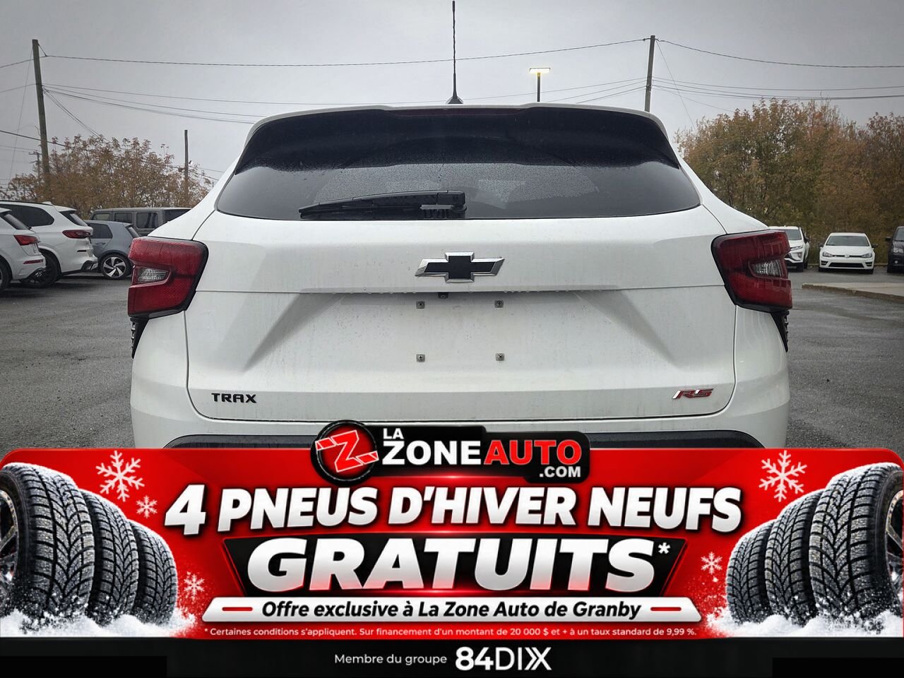 Chevrolet Trax 1RS 2024 Blanc Granby - photo #5