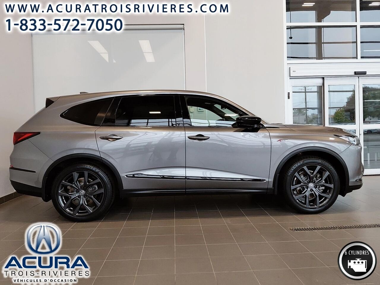 Acura MDX A-SPEC 2022 Gris Trois-Rivières - photo #3