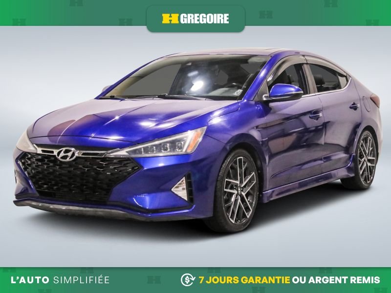 Hyundai Elantra 2019 Bleu Saint-Eustache - photo #2