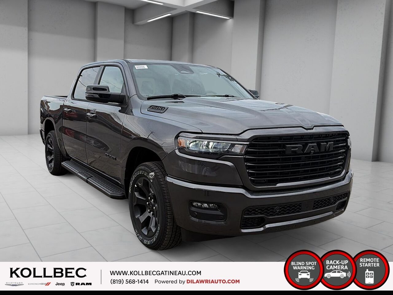 RAM 1500 261410 | Sport cabine d'équipe 4x4 caisse de 5 pi 7 po 2026 Cristal granit métallisé Gatineau - photo #2