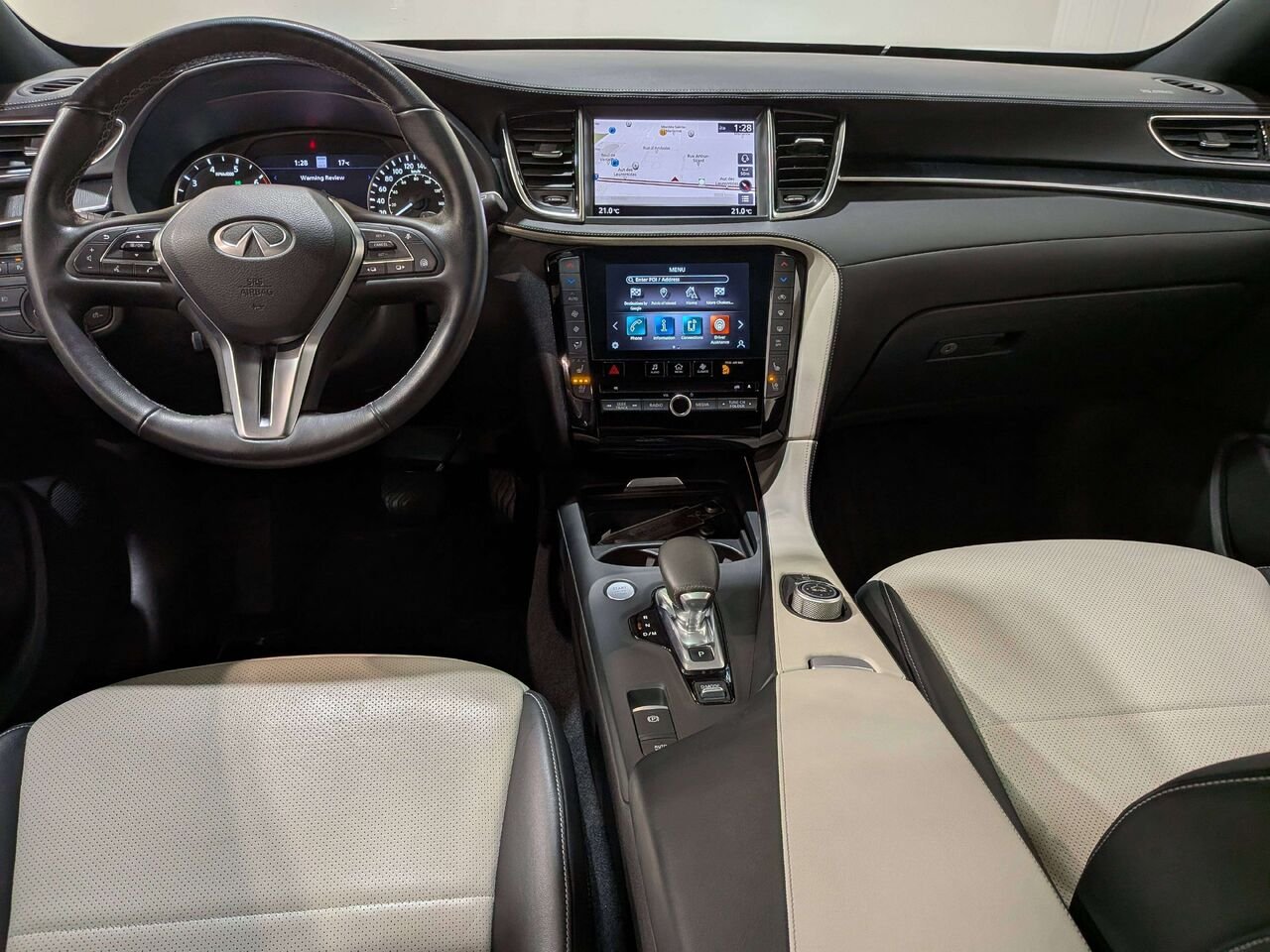 2022 INFINITI QX55 SENSORY AWD White Val-David - photo #35