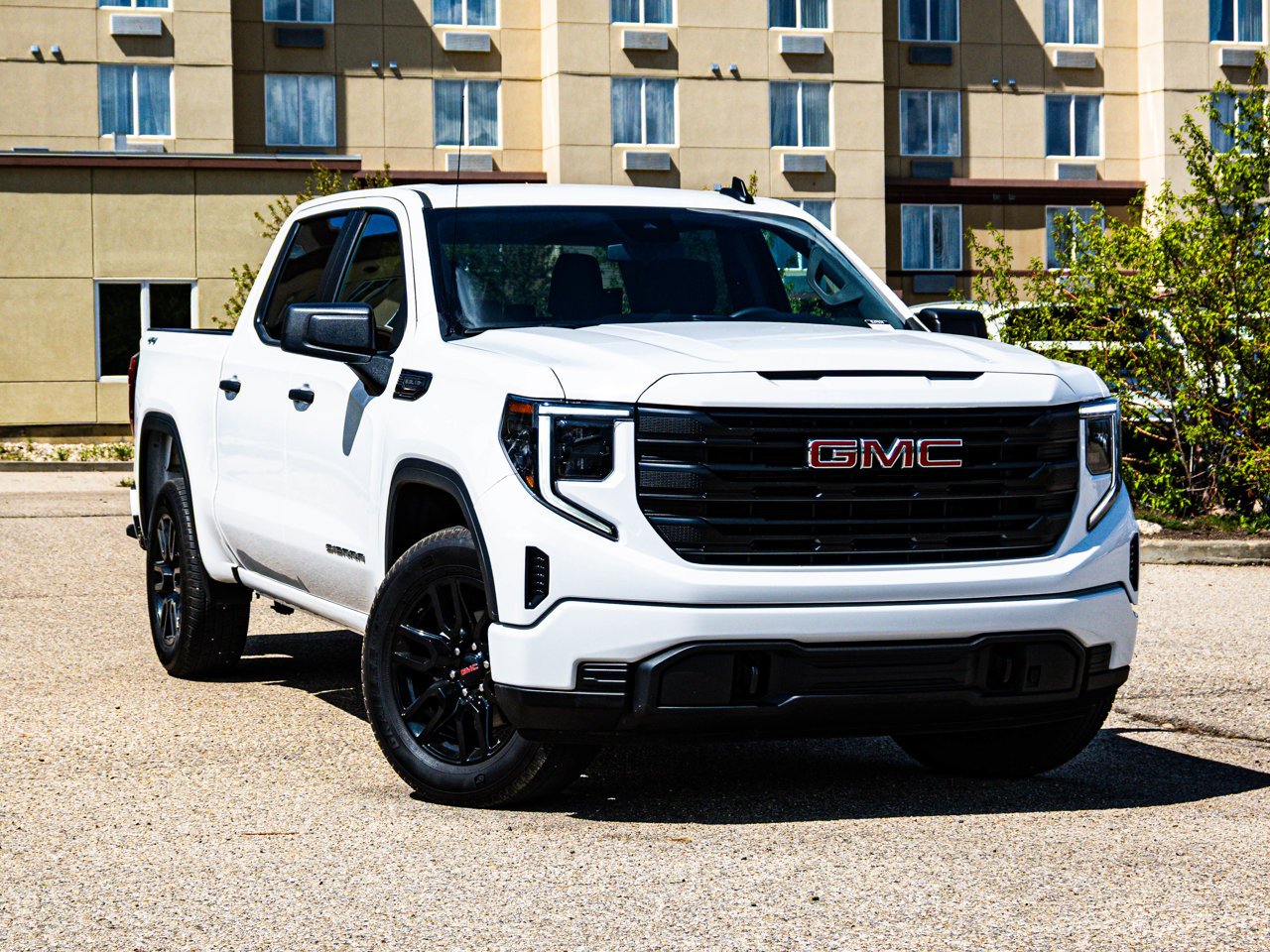 2024 GMC Sierra 1500 4WD Crew Cab 147 Pro White Sherwood Park - photo #1