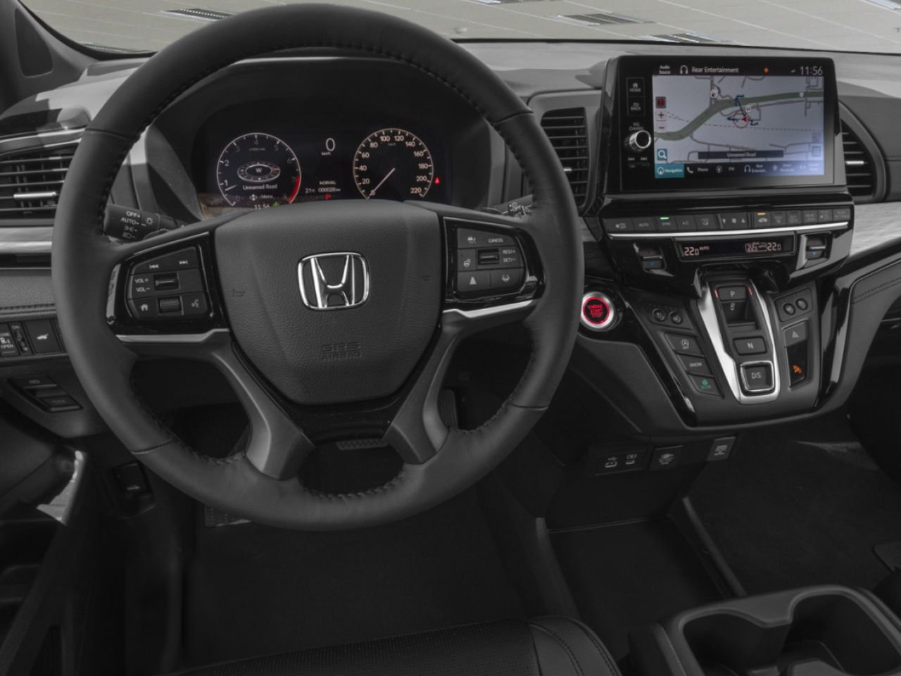 2026 HONDA Odyssey Black Edition BA Crystal Black Pearl Val-d'Or - photo #12