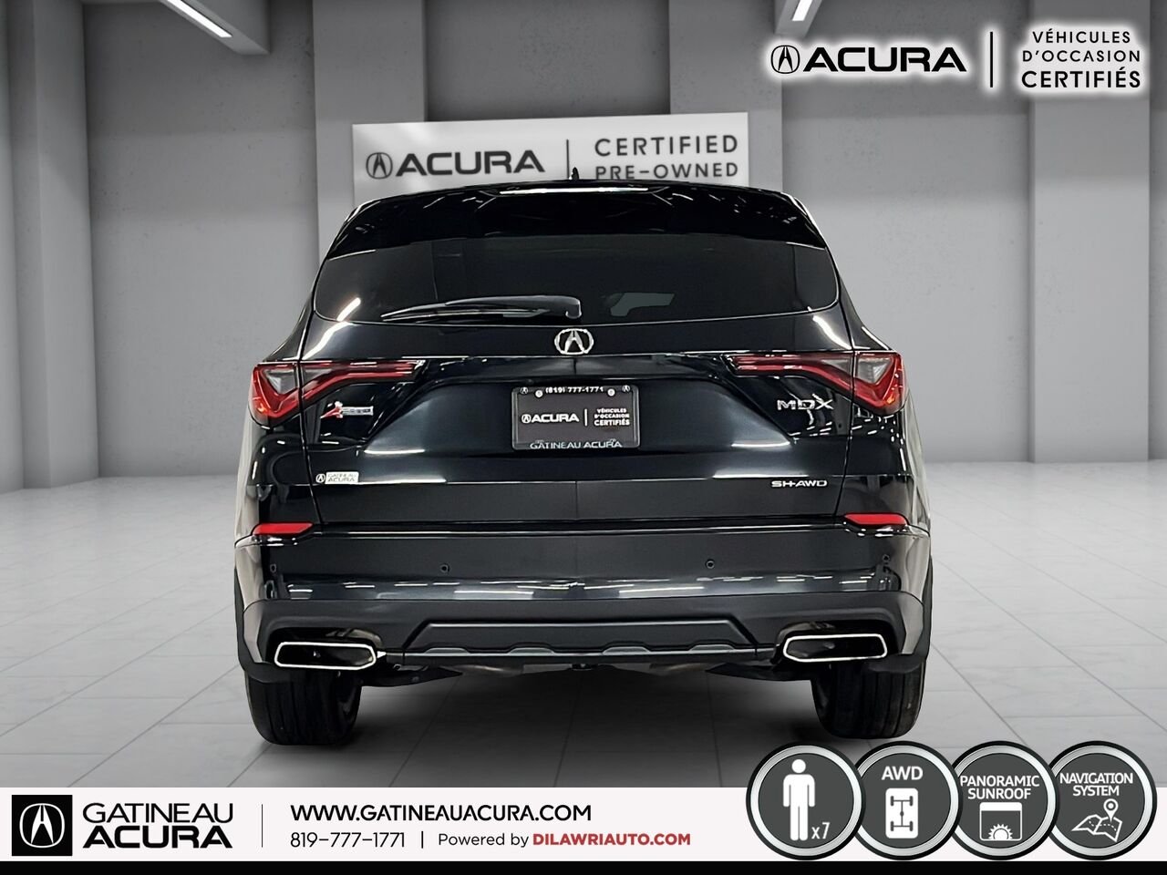 Acura MDX A-Spec SH-AWD 2022 Noir Gatineau - photo #16